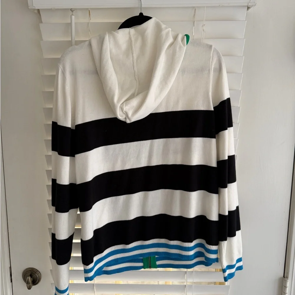 Two by Vince Camuto Zip-Up Sweater with hood - Picture 2 of 4